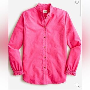 J Crew Pink Corduroy Shirt